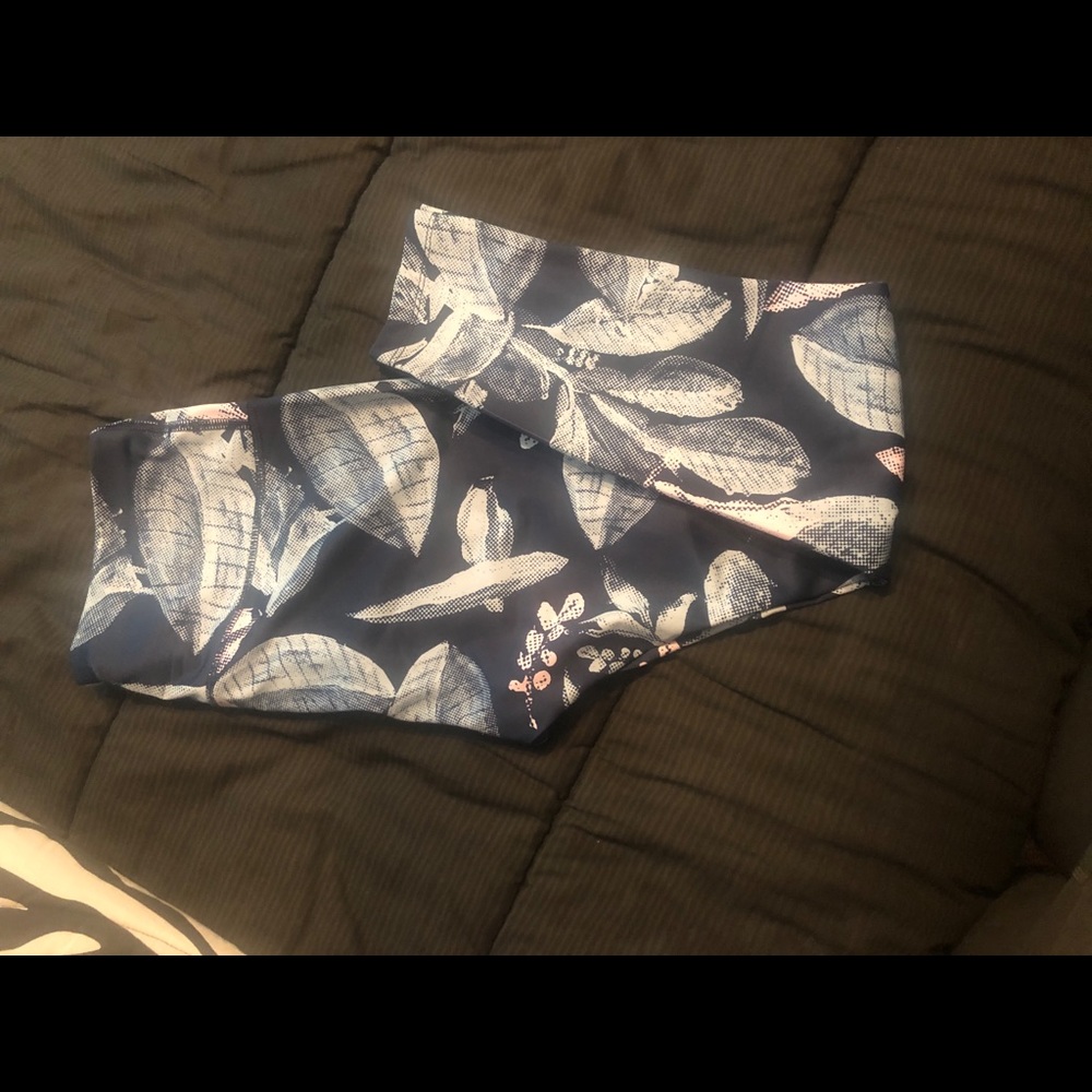 Floral leggings